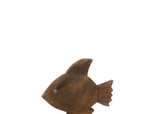 Decoratiefiguur Prutora Mangohout Bruin H31 cm