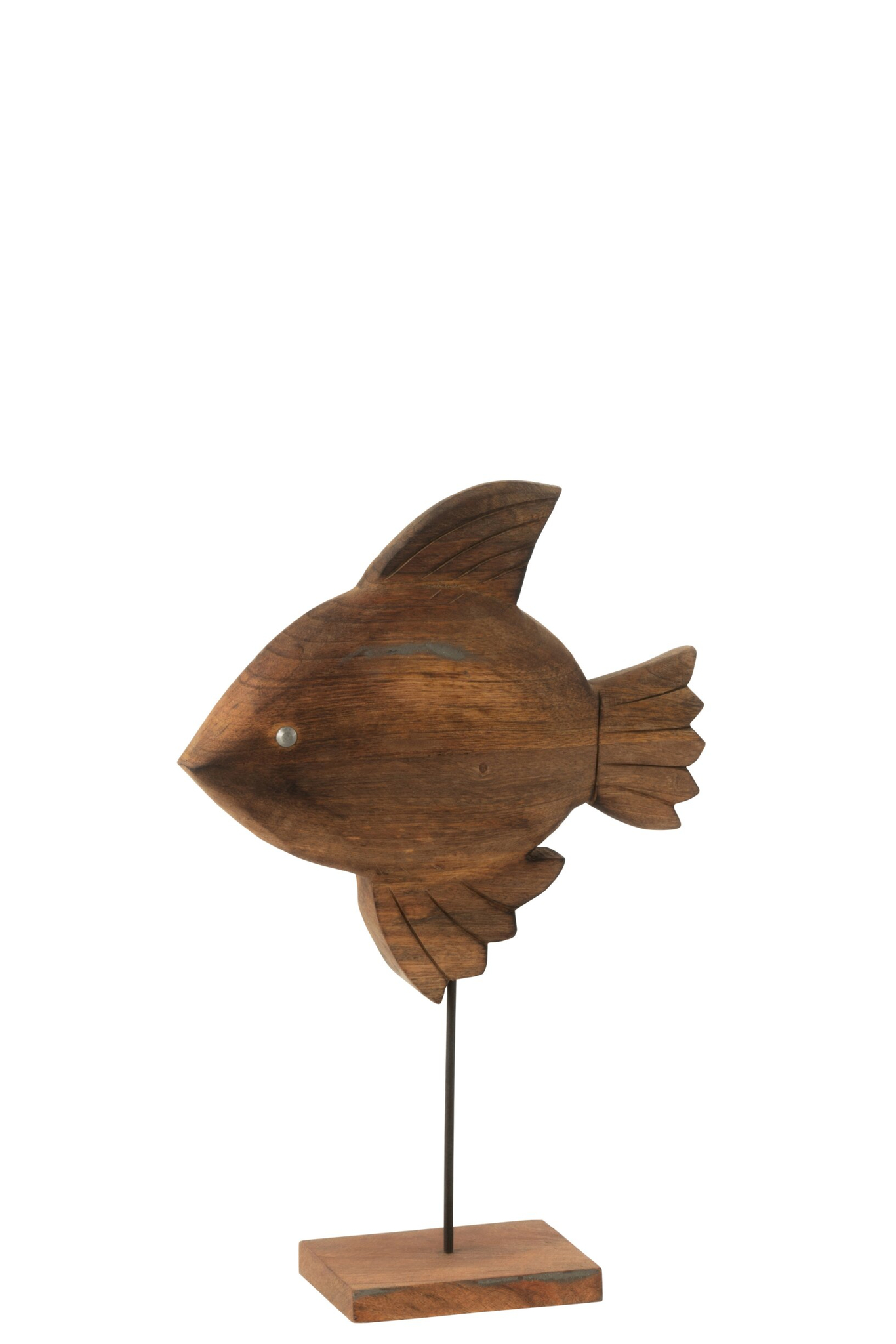 Decoratiefiguur Flirnun Mangohout Bruin H40 cm - Afbeelding 4