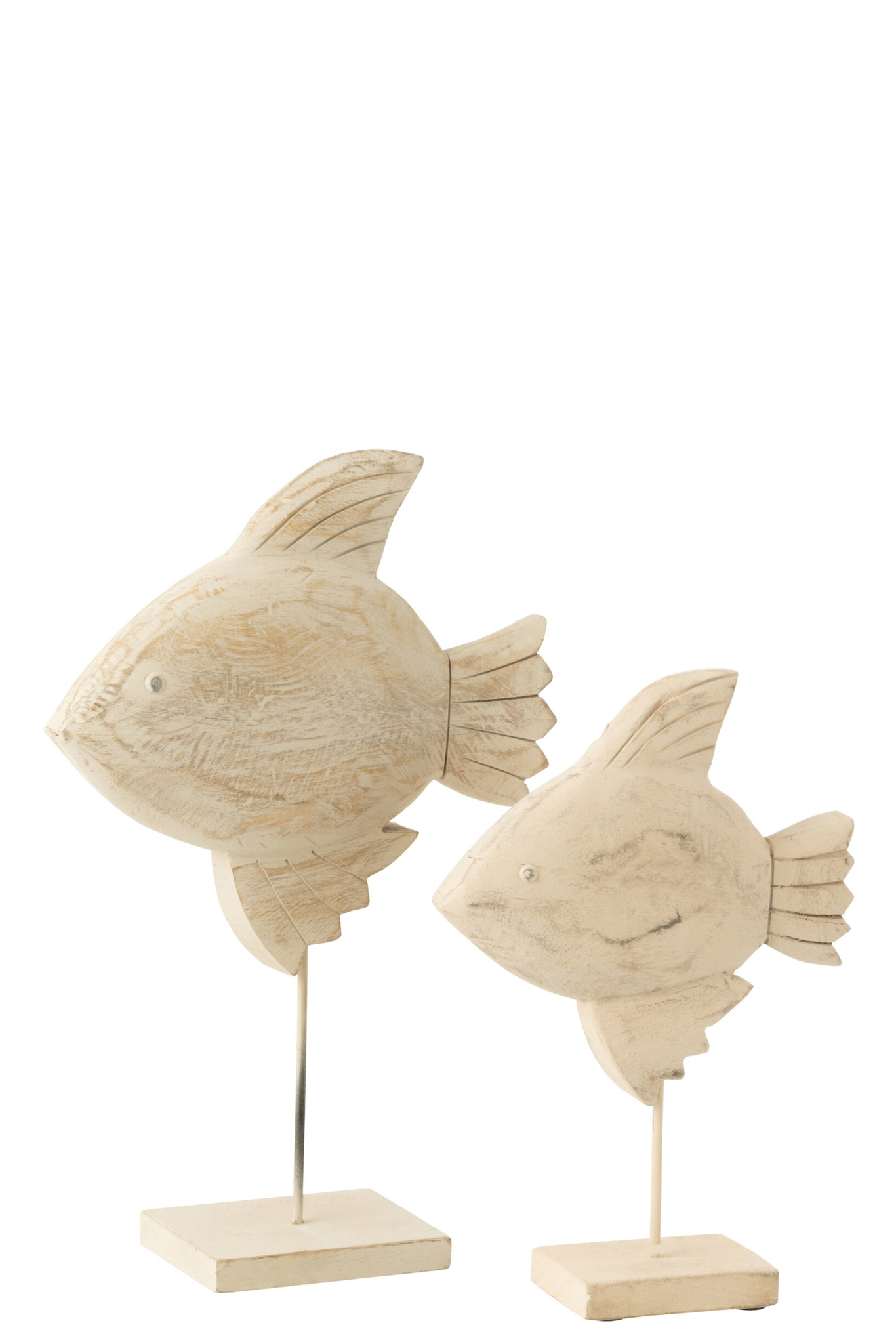Decoratiefiguur Imatra Mangohout Naturel H40 cm