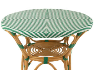 Eettafel Flieskano Rotan 89 cm