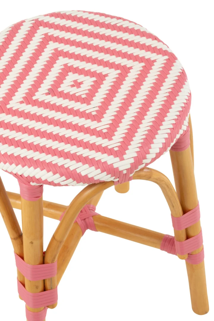 Kruk Mientane Rotan Roze - Afbeelding 3