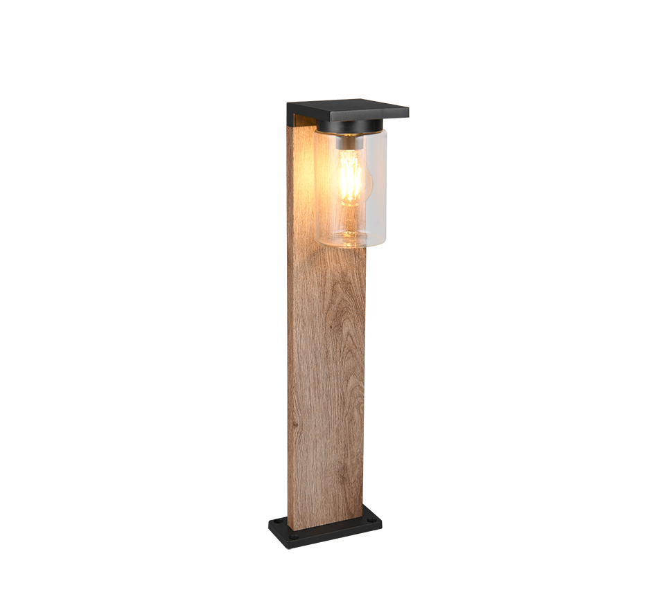 Buitenlamp Tedy Transparant - Set van 3