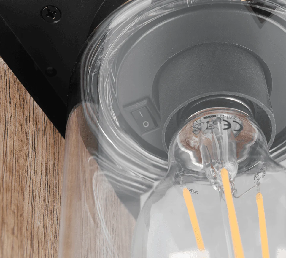 Buitenlamp Tedy Transparant - Set van 3 - Afbeelding 2