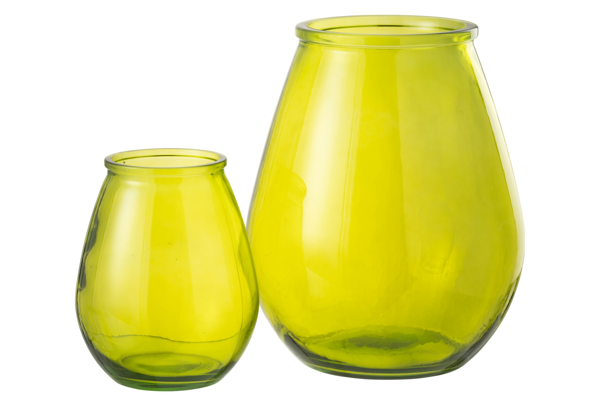 Vaas Fillos Glas Geel H35,5 cm
