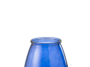 Vaas Wurzburg Glas Blauw H23 cm