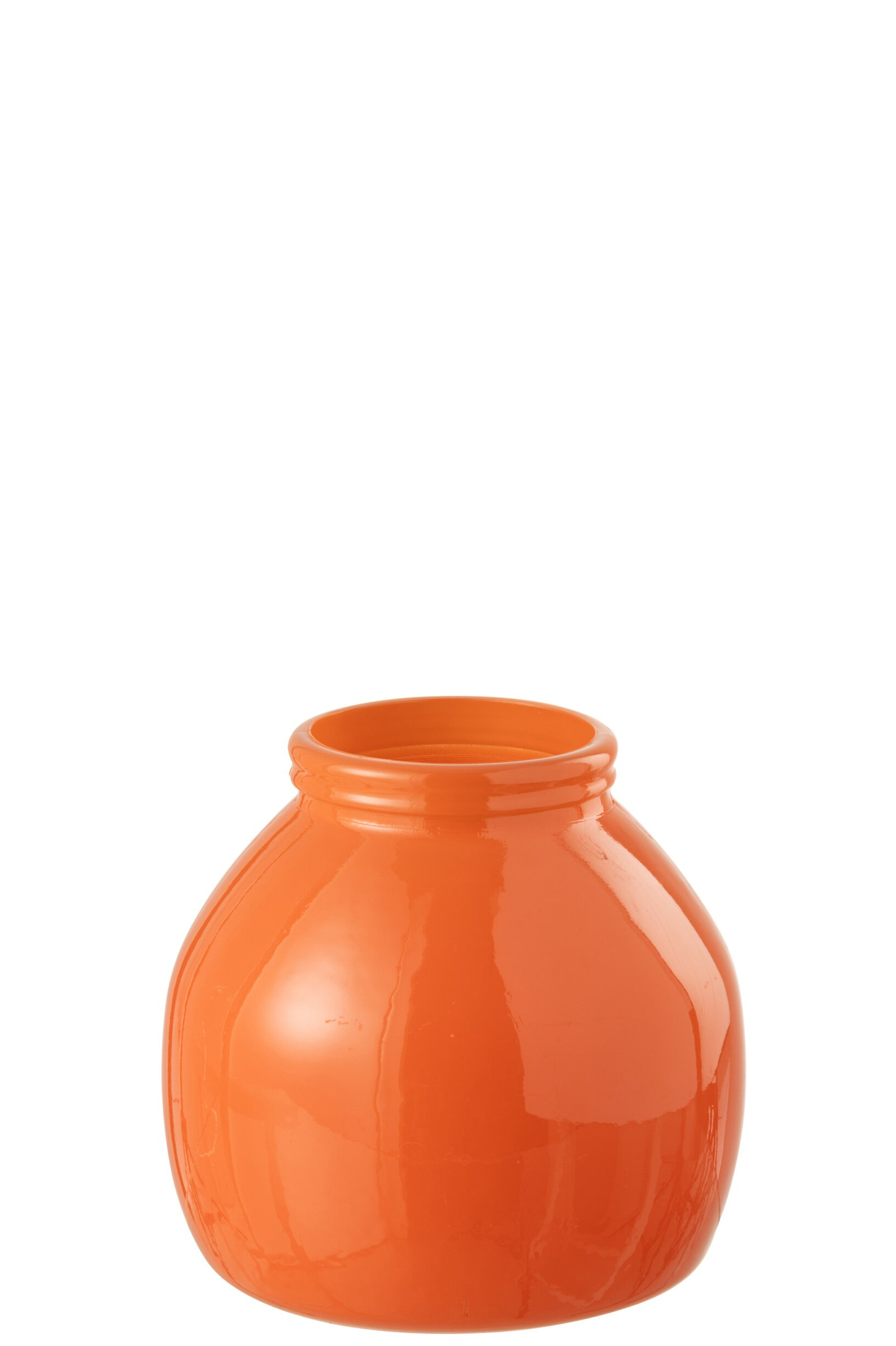 Vaas Bronu Glas Oranje H20 cm