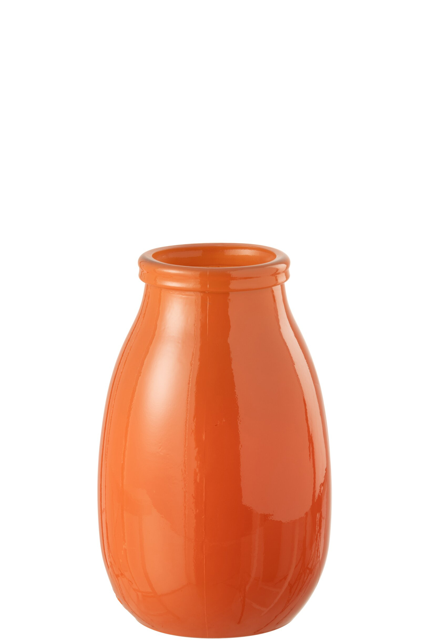 Vaas Steintaro Glas Oranje H28 cm - Afbeelding 2