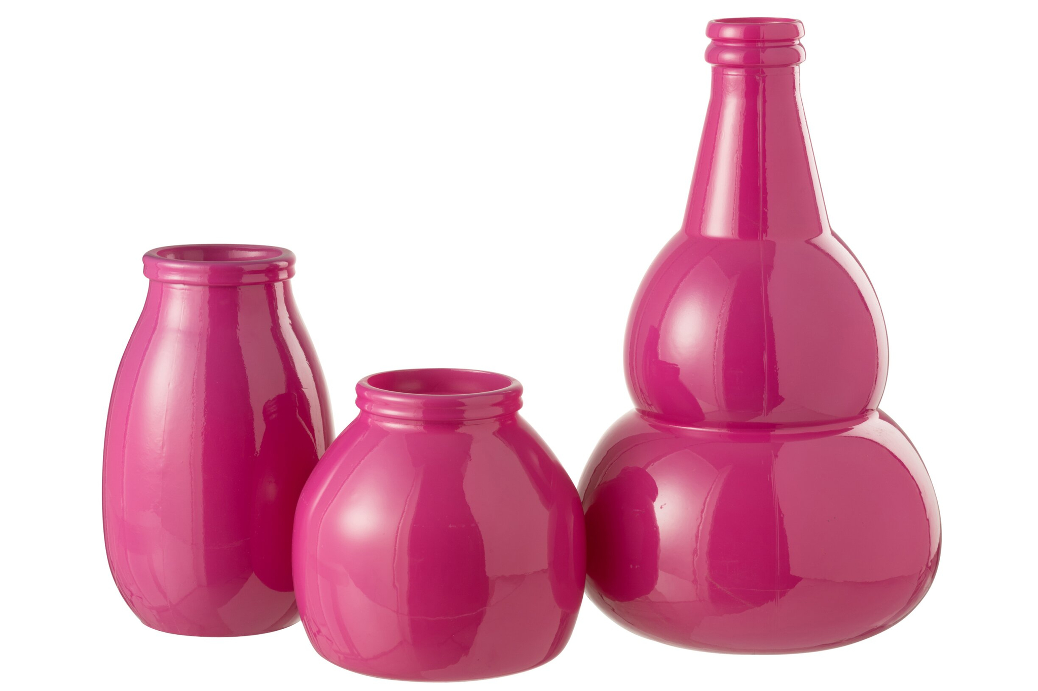 Vaas Ceetone Glas Roze H45 cm