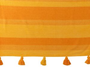 Plaid Calton Oranje