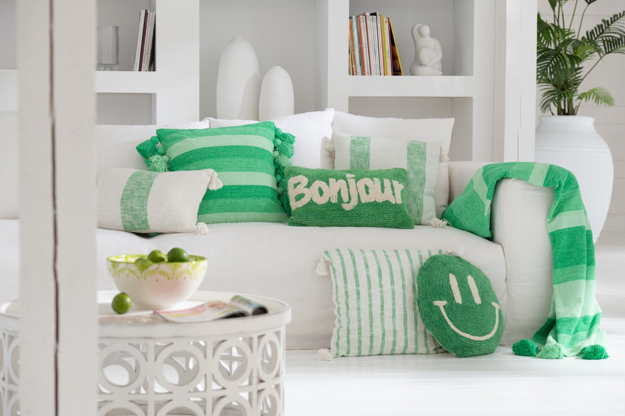 Plaid Jaultino Groen - Afbeelding 2