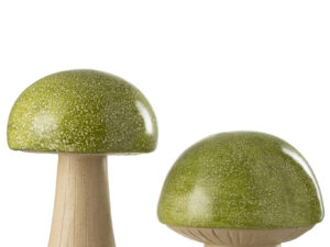 Decoratiefiguur Klauka Groen H38 cm - Set van 2