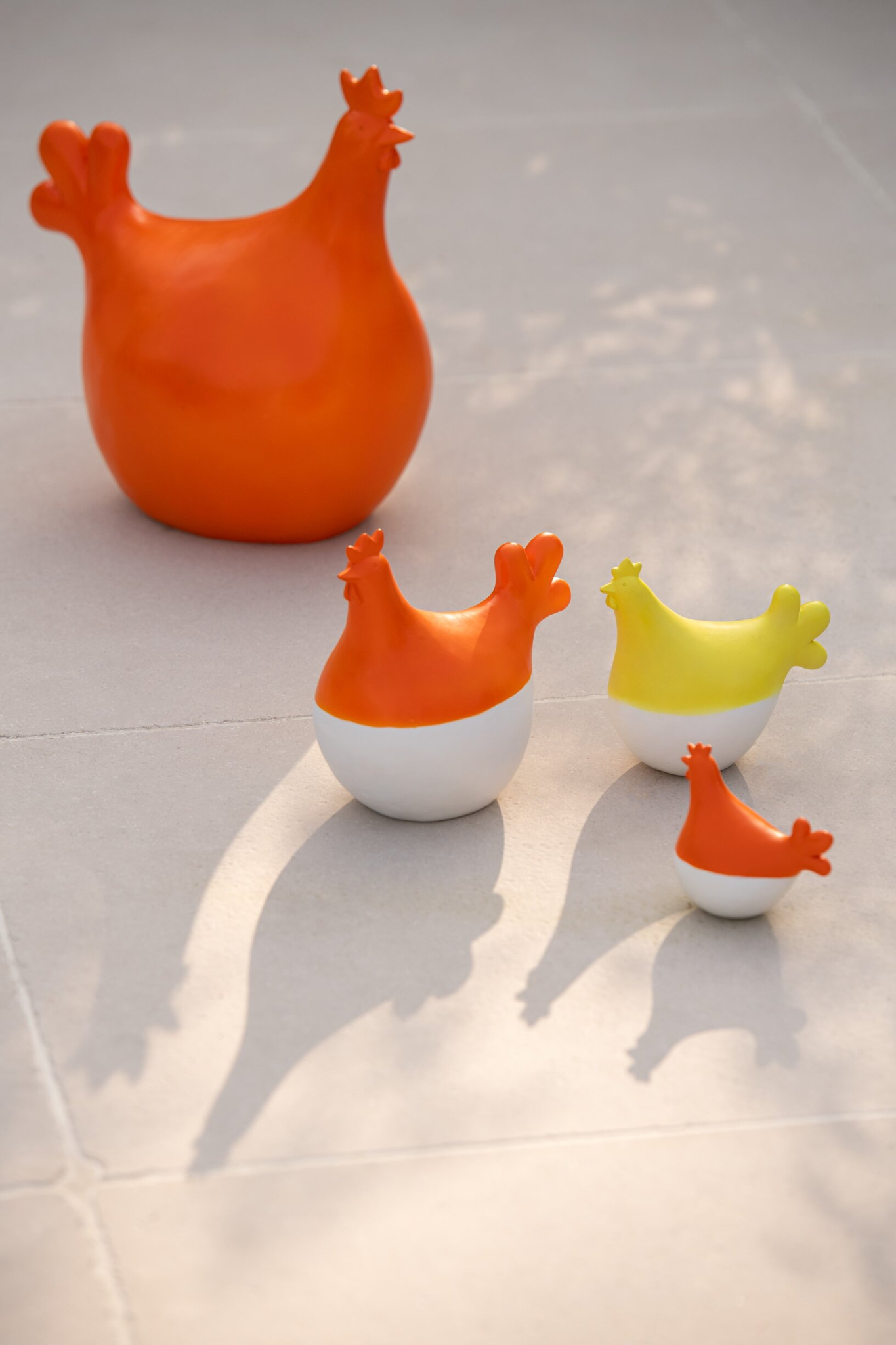 Decoratie Laades Polyresin Meerkleurig - Set van 3 - Afbeelding 2