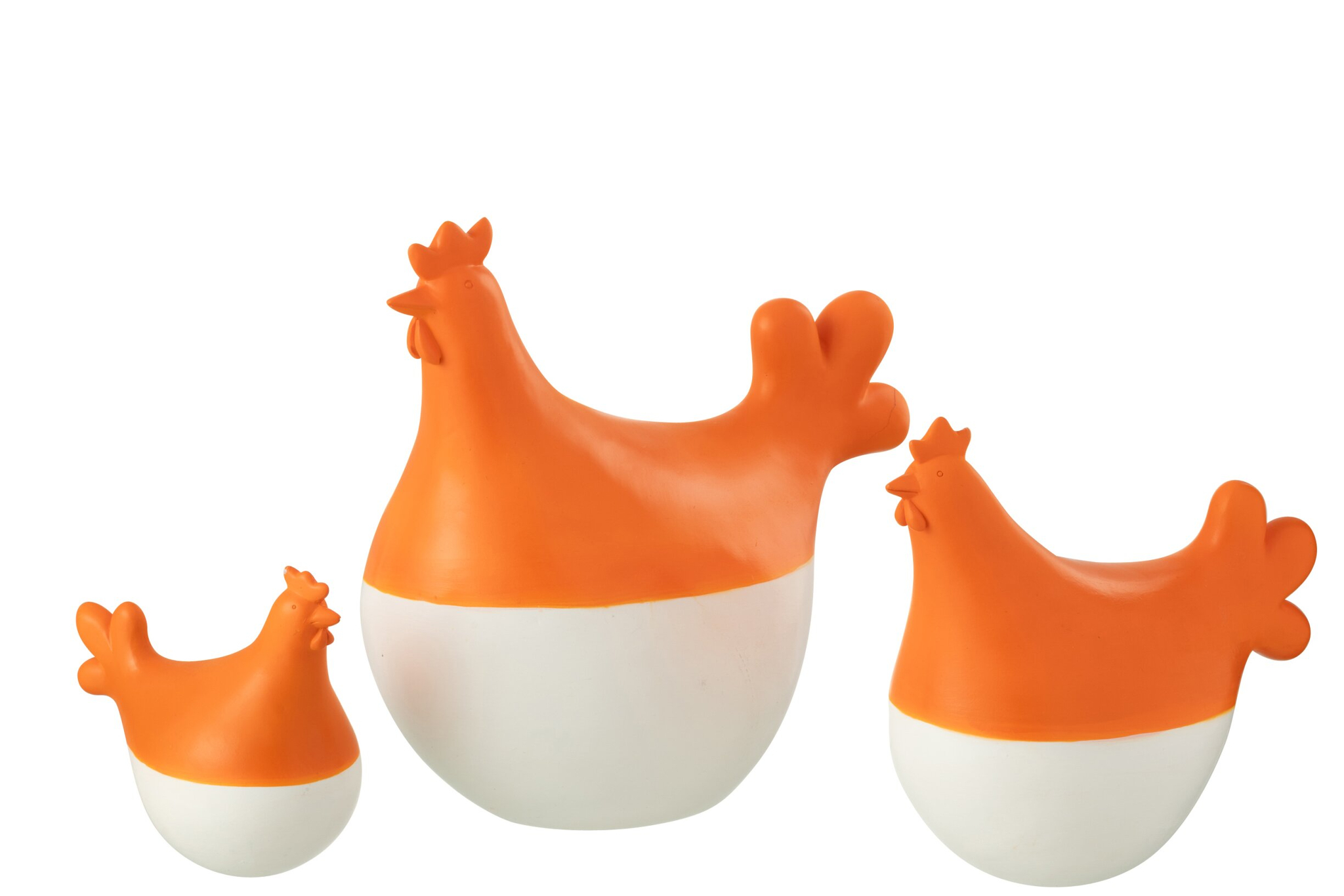 Decoratie Laades Polyresin Meerkleurig - Set van 3 - Afbeelding 3