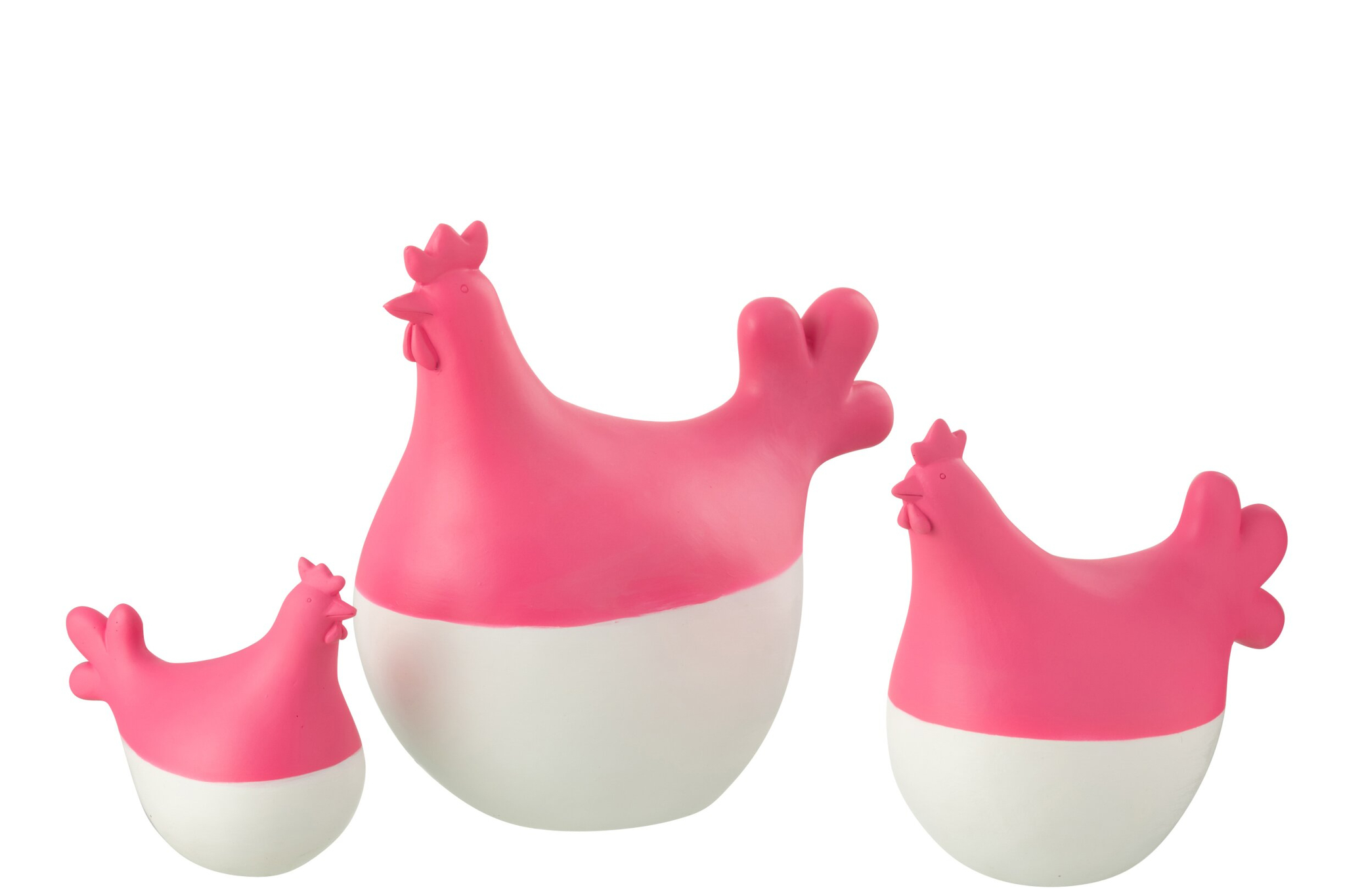 Decoratie Heirronte Polyresin Meerkleurig - Set van 3 - Afbeelding 2