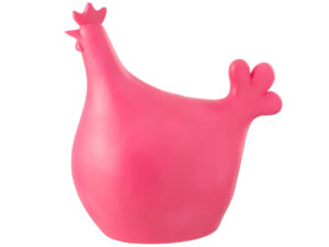 Decoratiefiguur Trundonte Polyresin Roze H35 cm