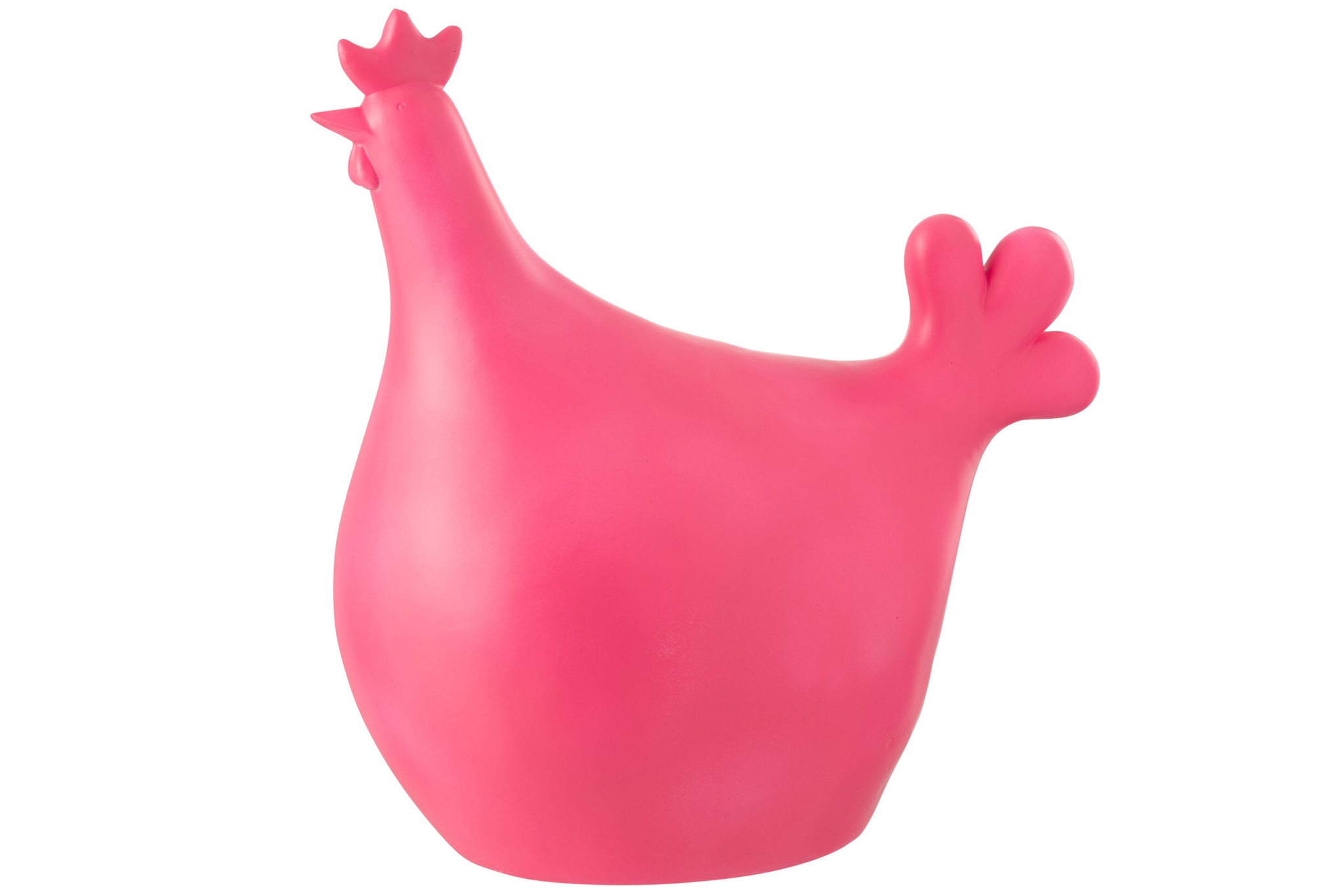 Decoratiefiguur Trundonte Polyresin Roze H35 cm