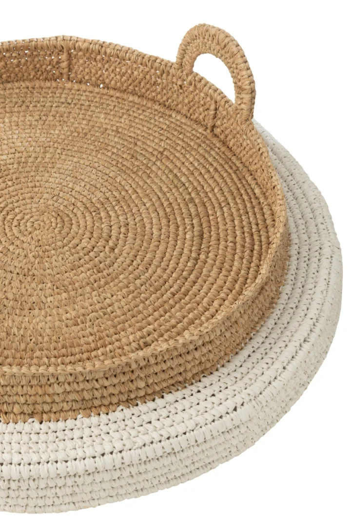 Dienblad Komund Naturel Zeegras 75x75x25 cm – foto 2