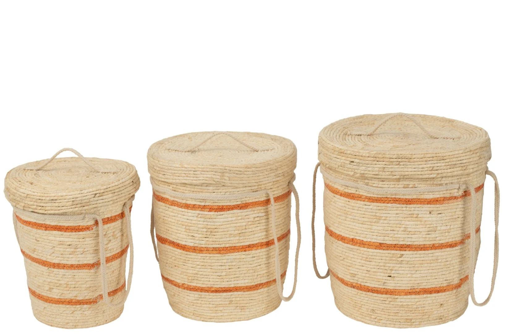 Mand Neimero Maïshuls Naturel - Set van 3 - Afbeelding 2