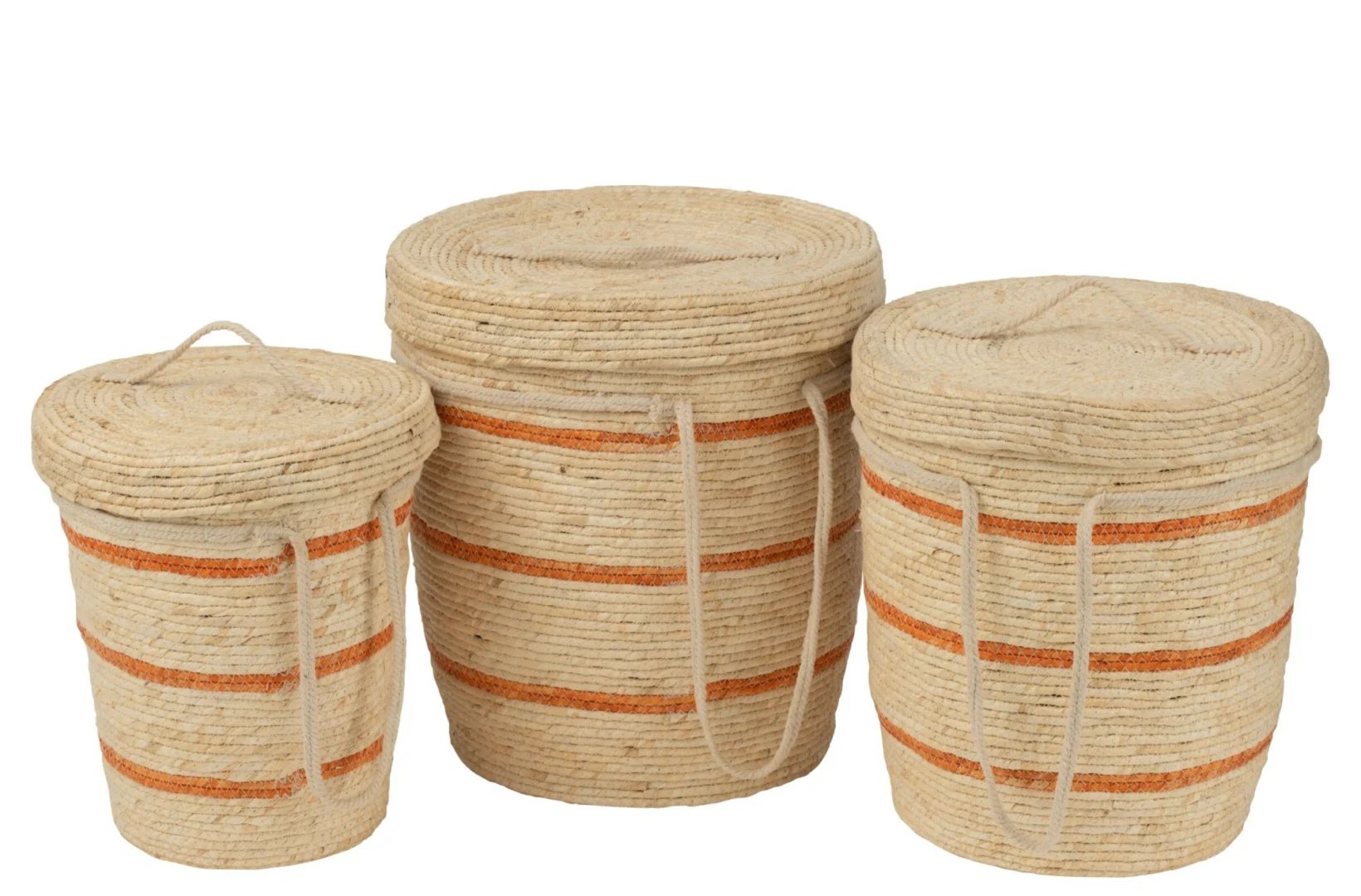 Mand Neimero Maïshuls Naturel - Set van 3 - Afbeelding 3