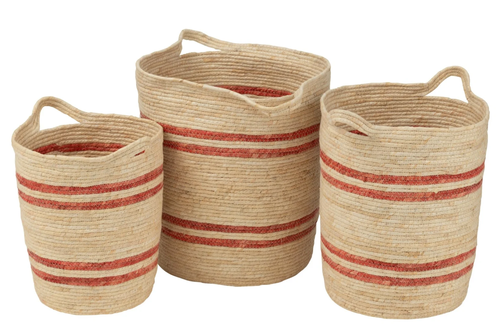 Mand Preerma Maïshuls Naturel - Set van 3 - Afbeelding 3