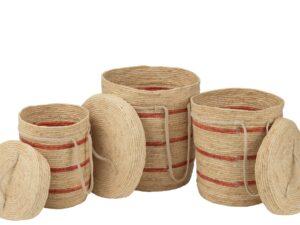 Mand Fierdas Maïshuls Naturel - Set van 3