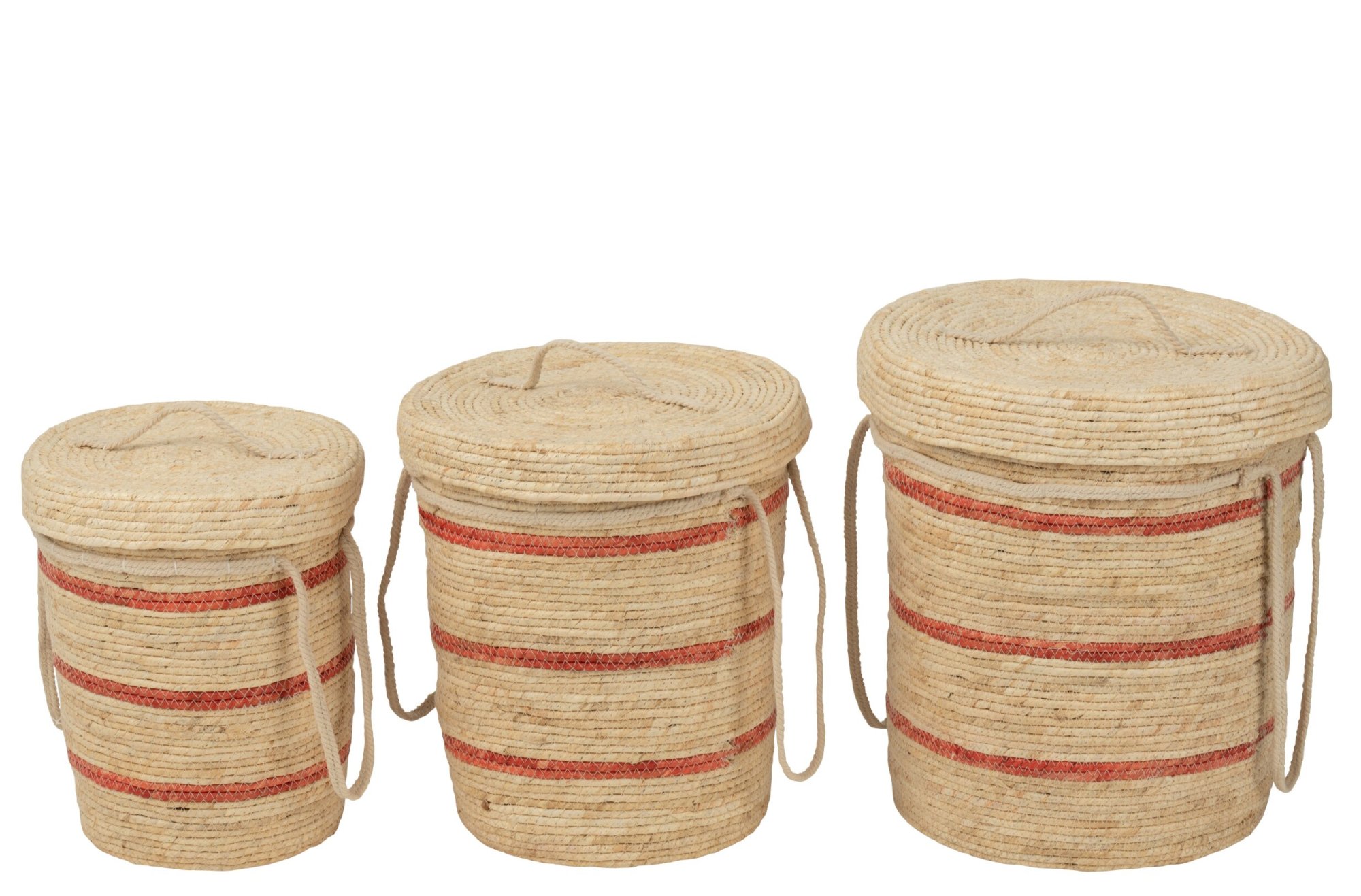 Mand Fierdas Maïshuls Naturel - Set van 3 - Afbeelding 2
