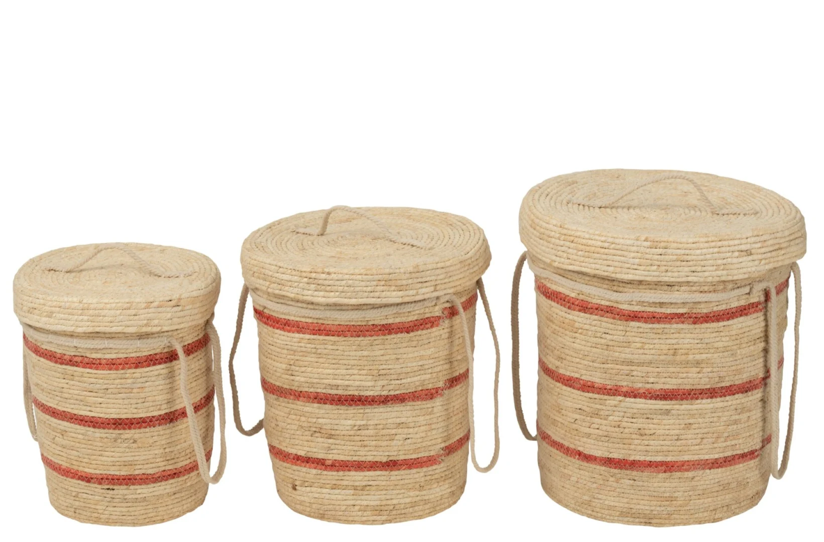 Mand Fierdas Maïshuls Naturel - Set van 3 - Afbeelding 2