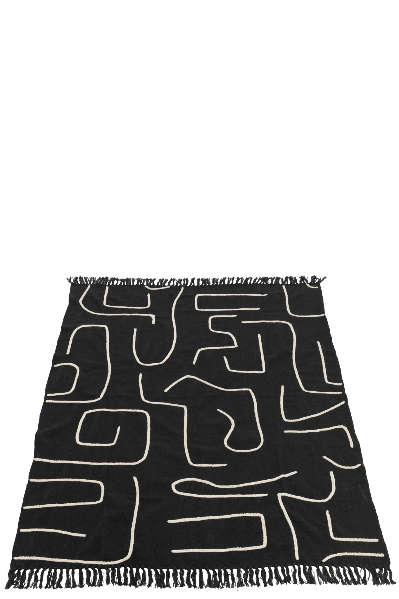 Plaid Kaurrine Zwart - Afbeelding 2