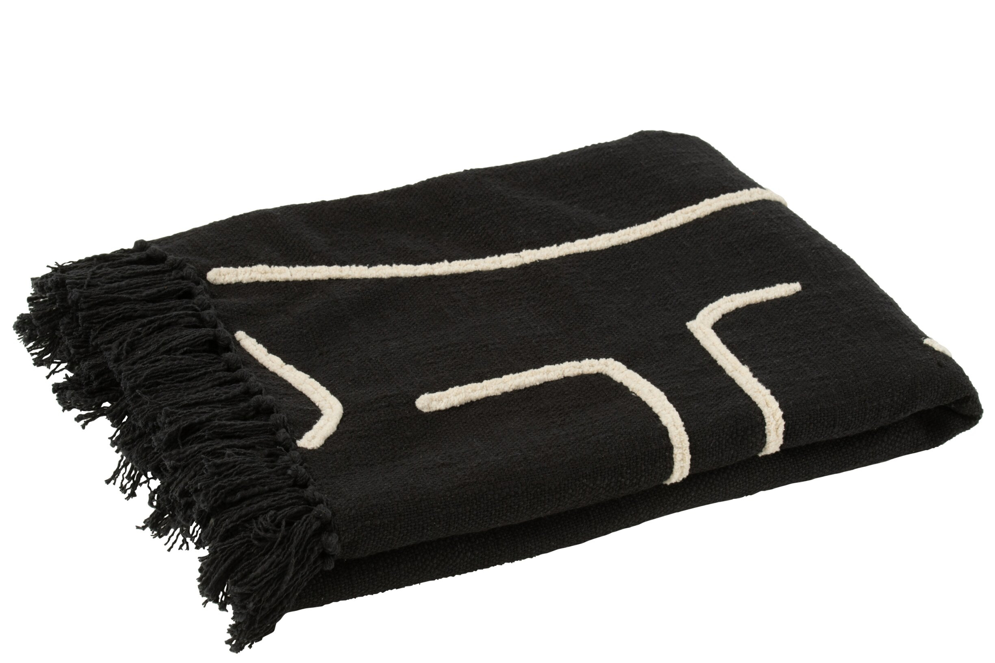 Plaid Kaurrine Zwart - Afbeelding 5