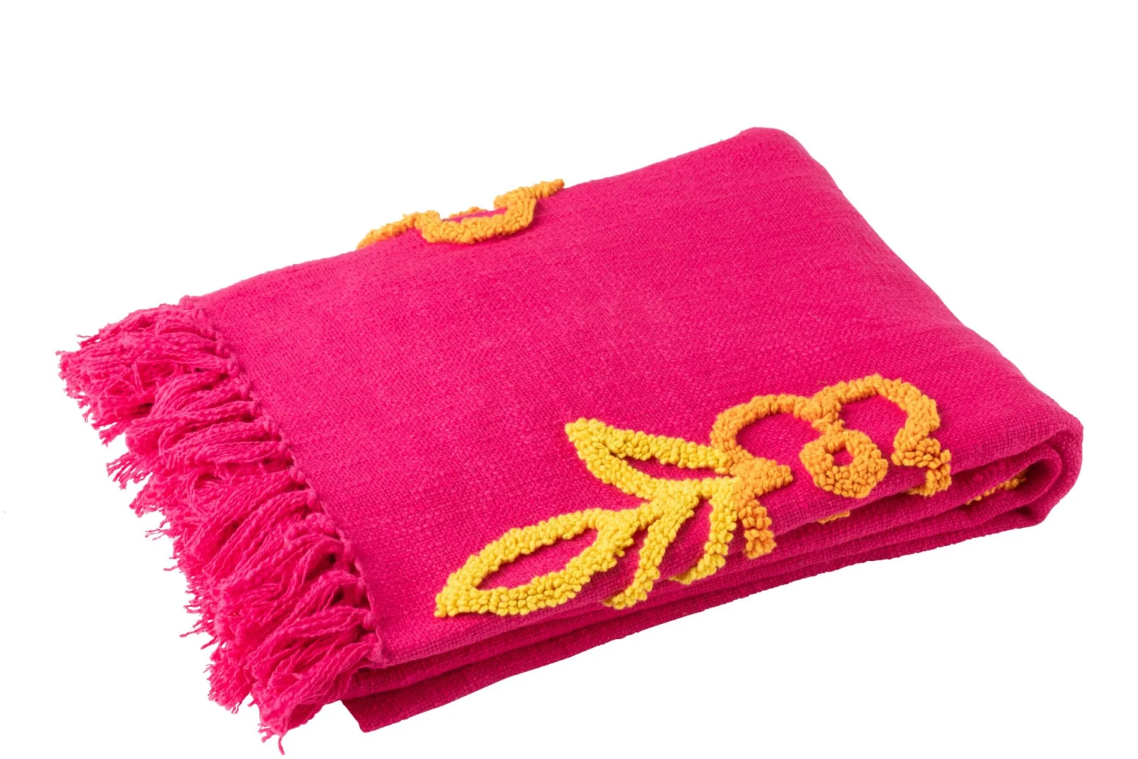 Kunstbloem Klaansy Katoen Roze - Afbeelding 3