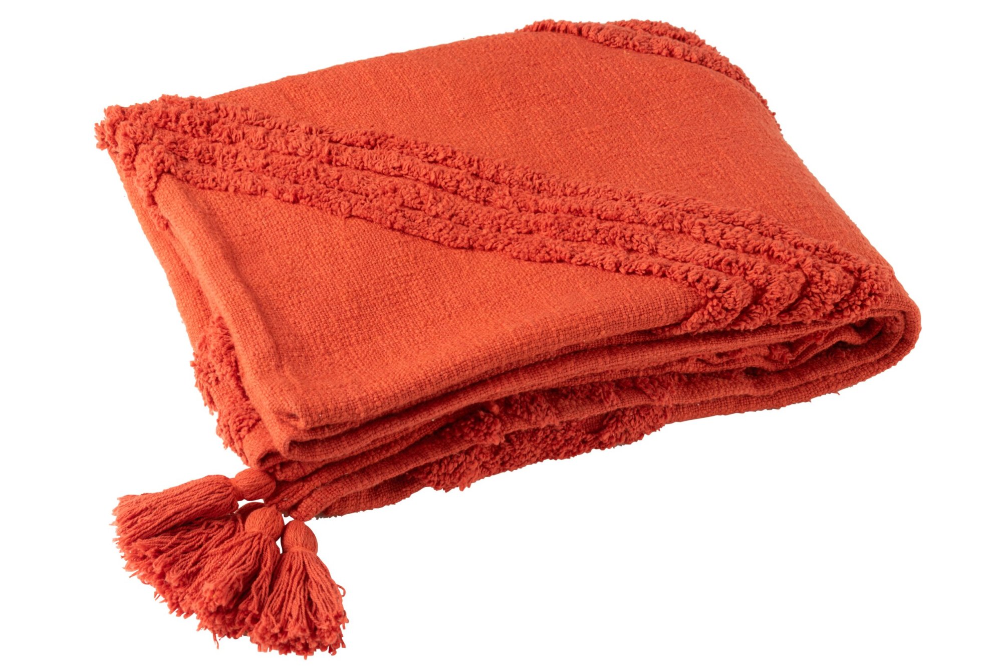Plaid Sauvy Rood - Afbeelding 3