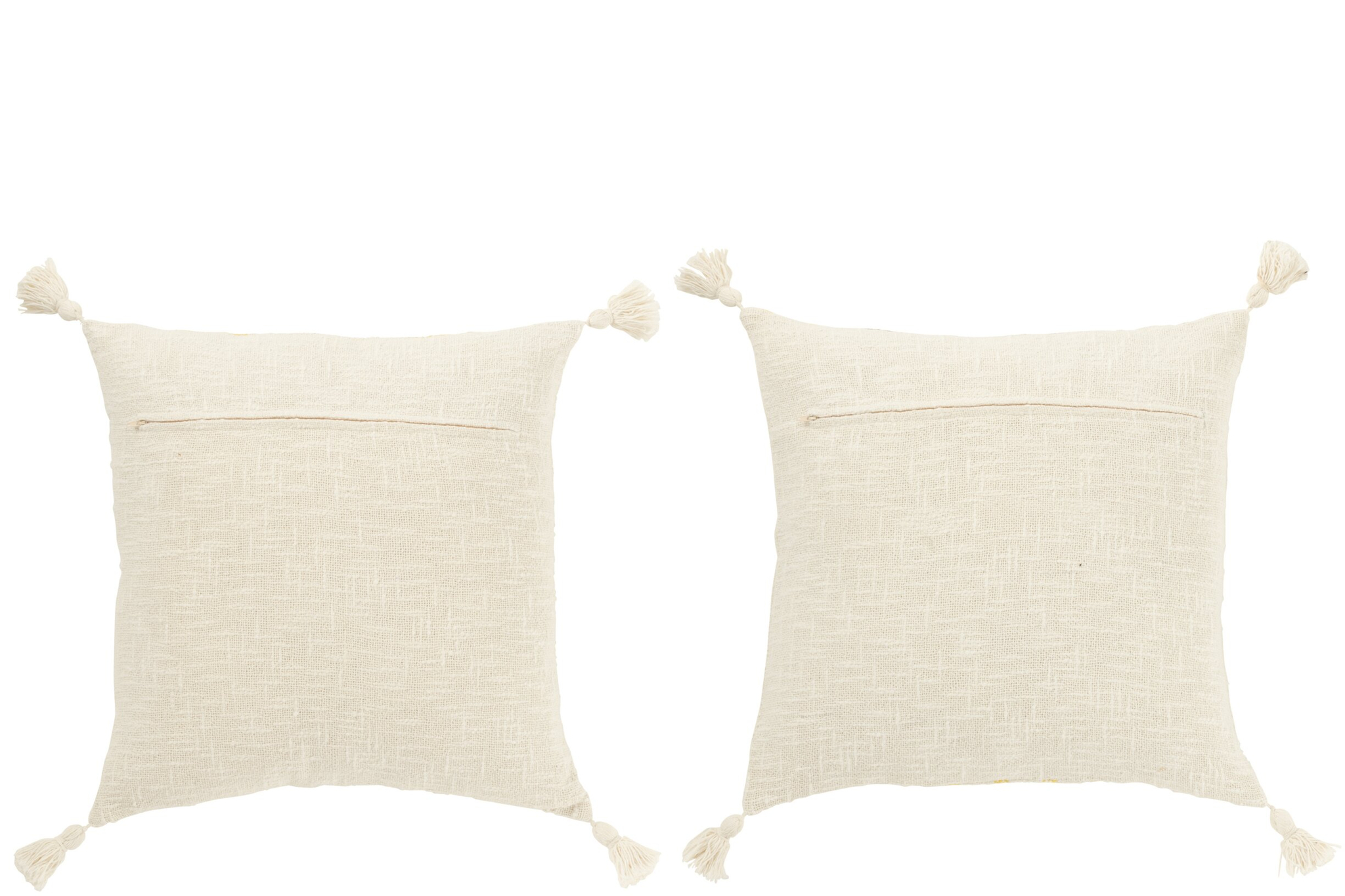 Kussen Vorrano Geel 45x45 cm - Set van 2