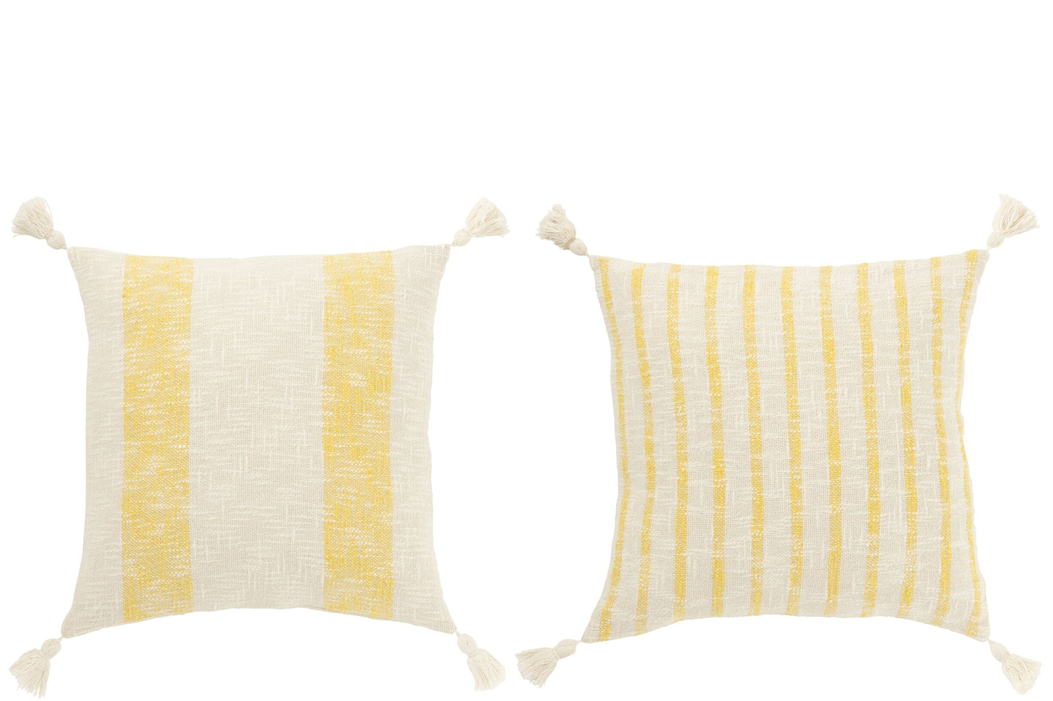 Kussen Vorrano Geel 45x45 cm - Set van 2 - Afbeelding 2