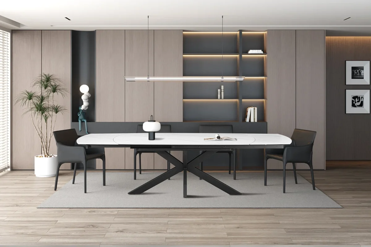 Eettafel Tafel Ritoro 240 cm steen – foto 3