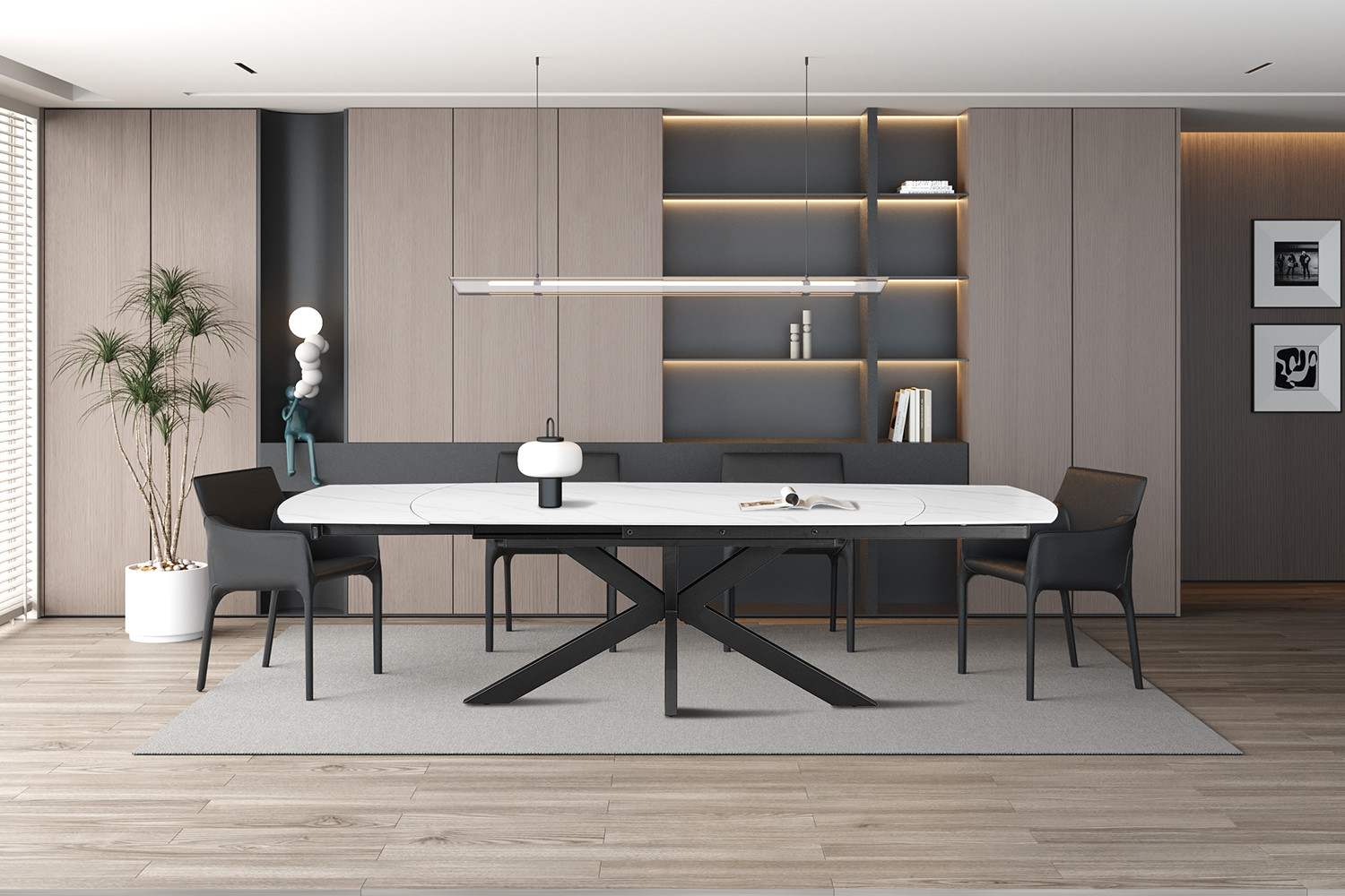 Tafel Ritoro Steen 240 cm - Afbeelding 3