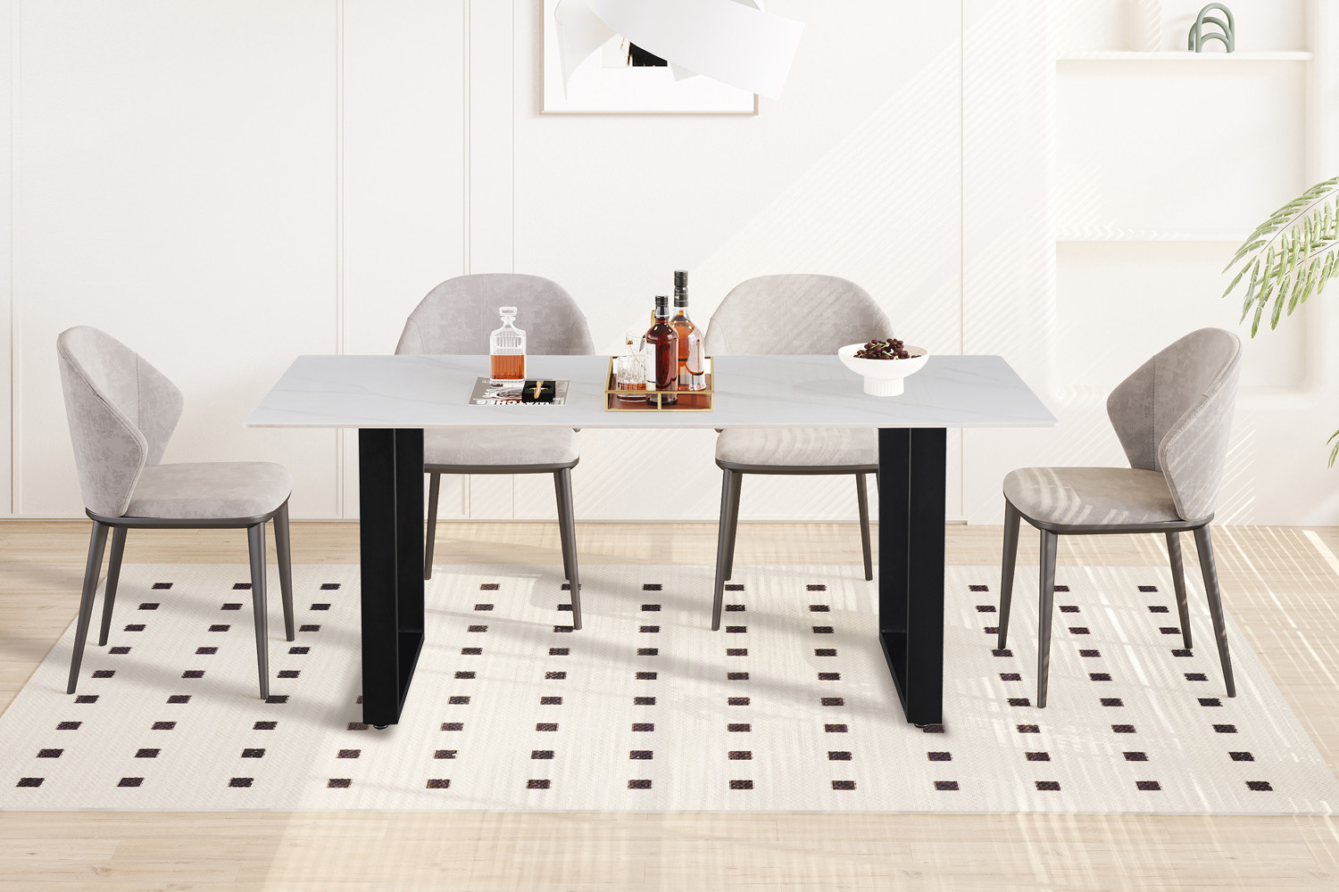 Tafel Veibas Steen 180 cm
