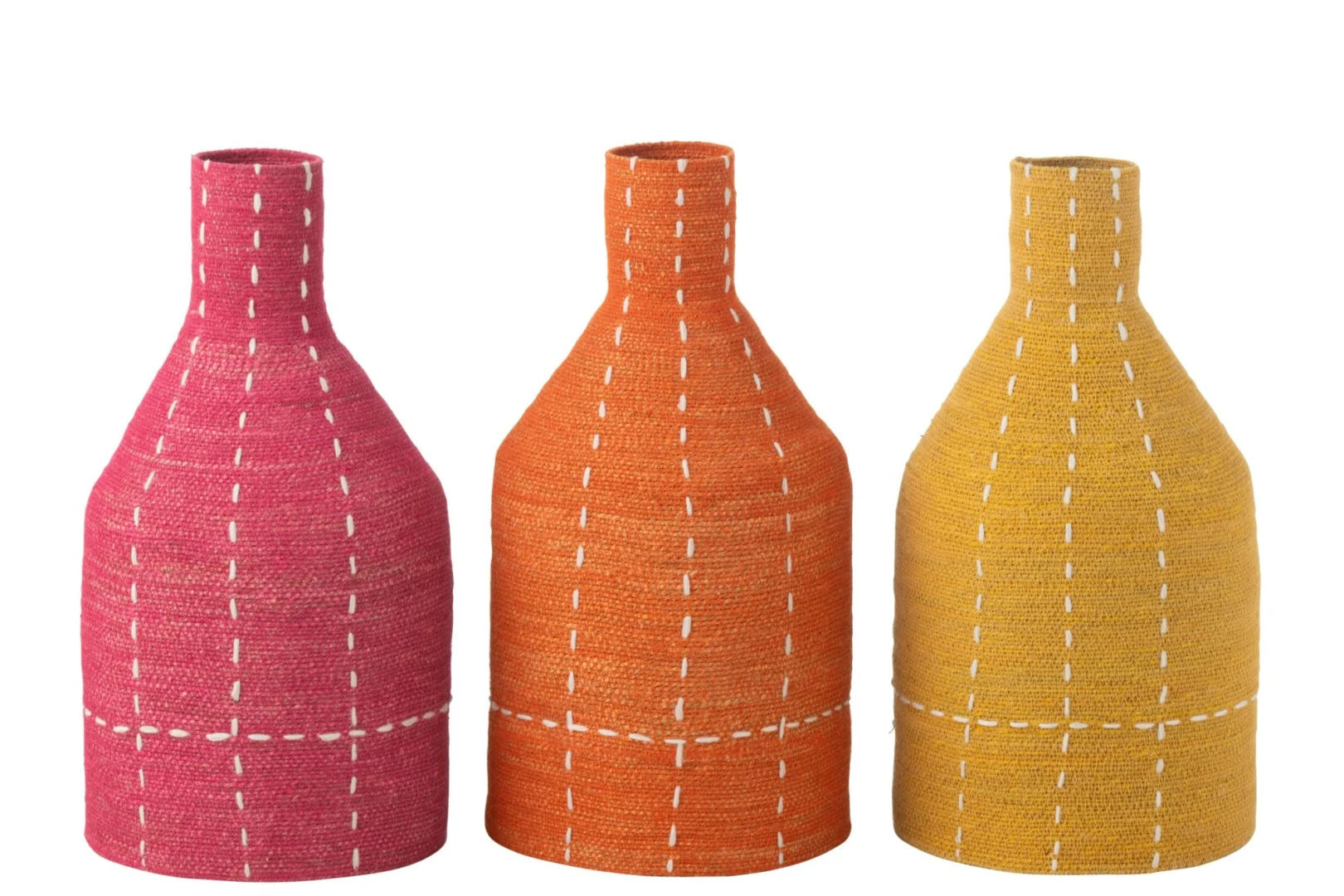 Vaas Brarrora Zeegras Meerkleurig H50 cm - Set van 3 - Afbeelding 3