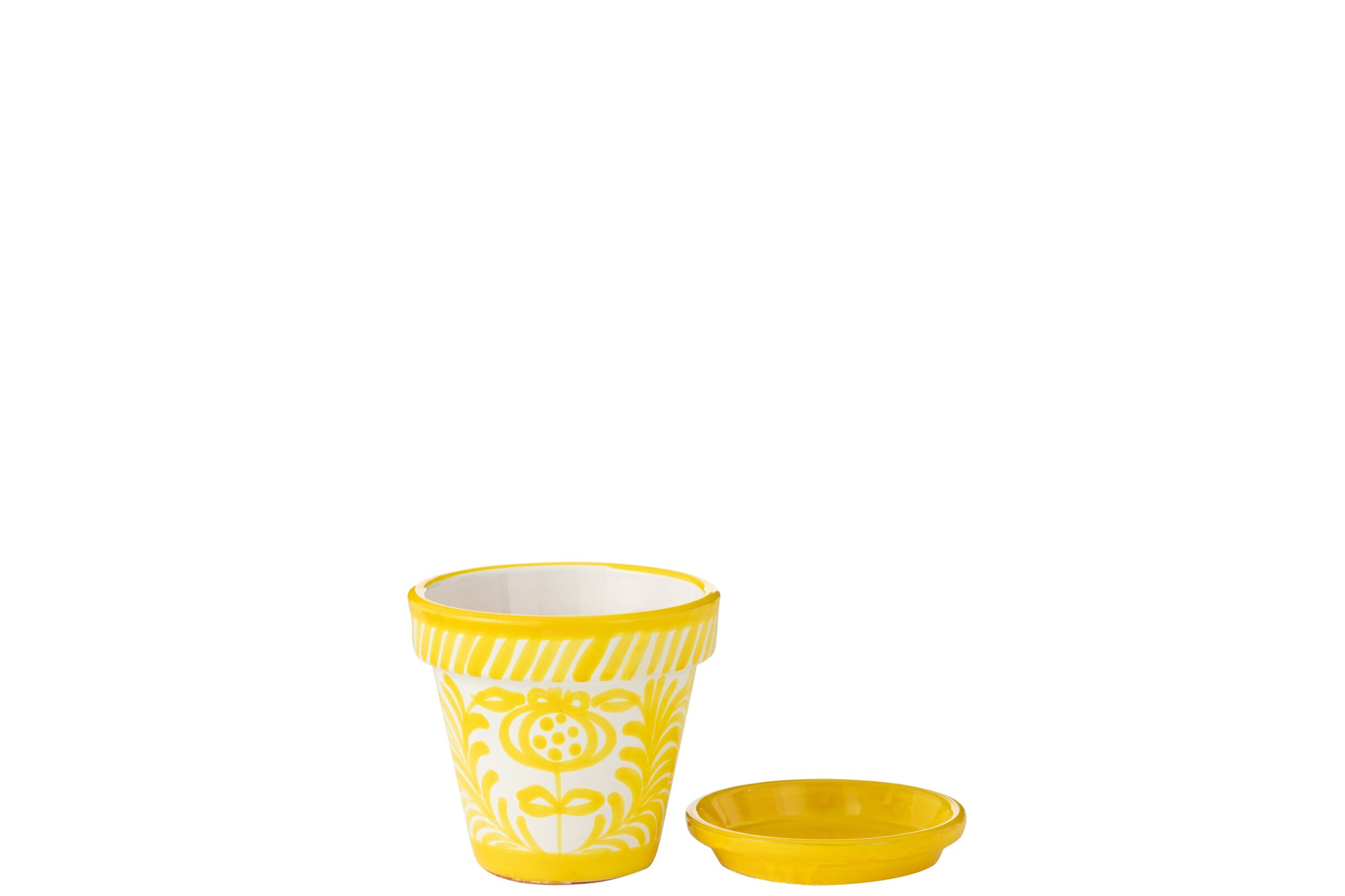 Bloempot Trile Keramiek Meerkleurig H19 cm