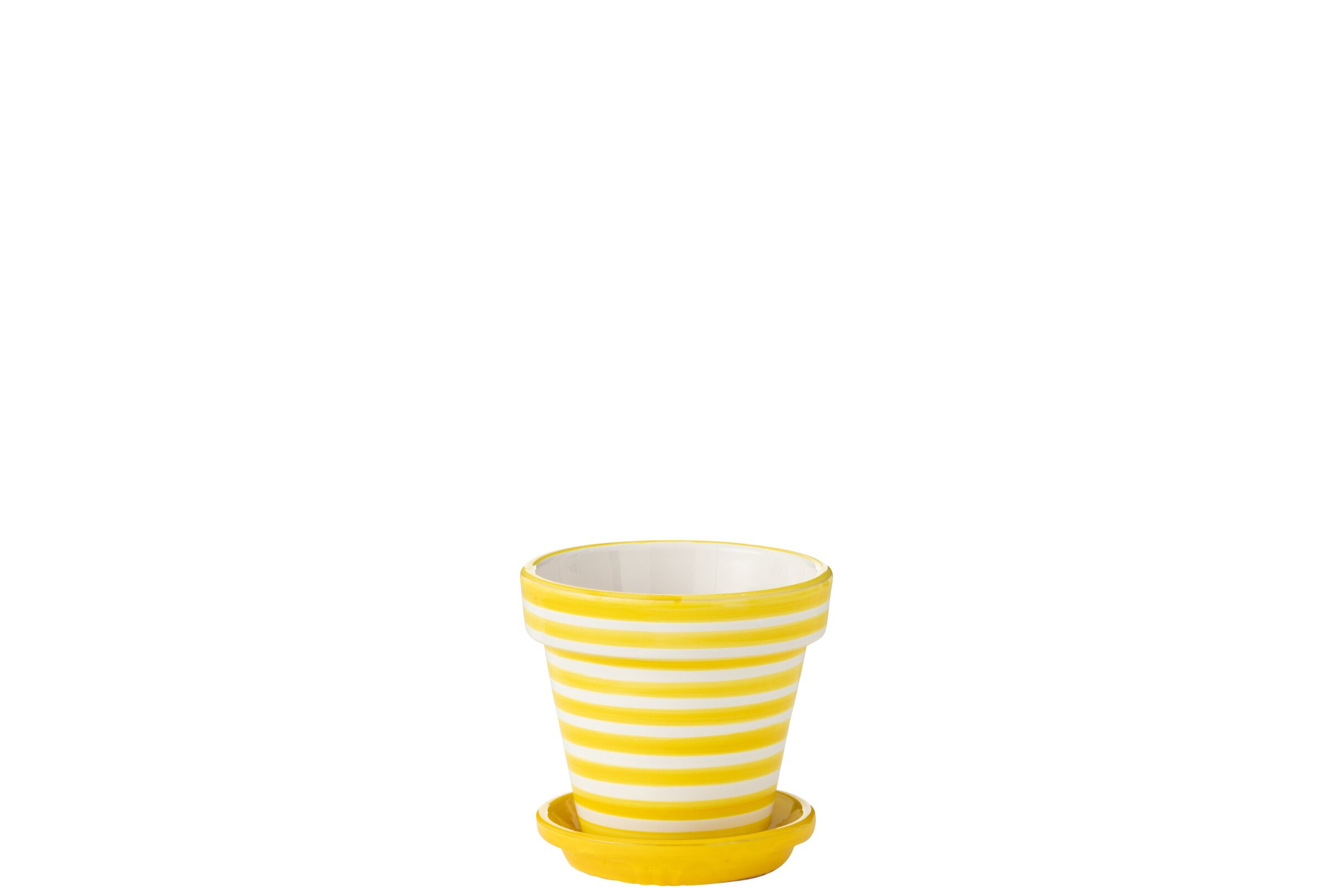 Bloempot Zeirane Keramiek Meerkleurig H19 cm - Afbeelding 3