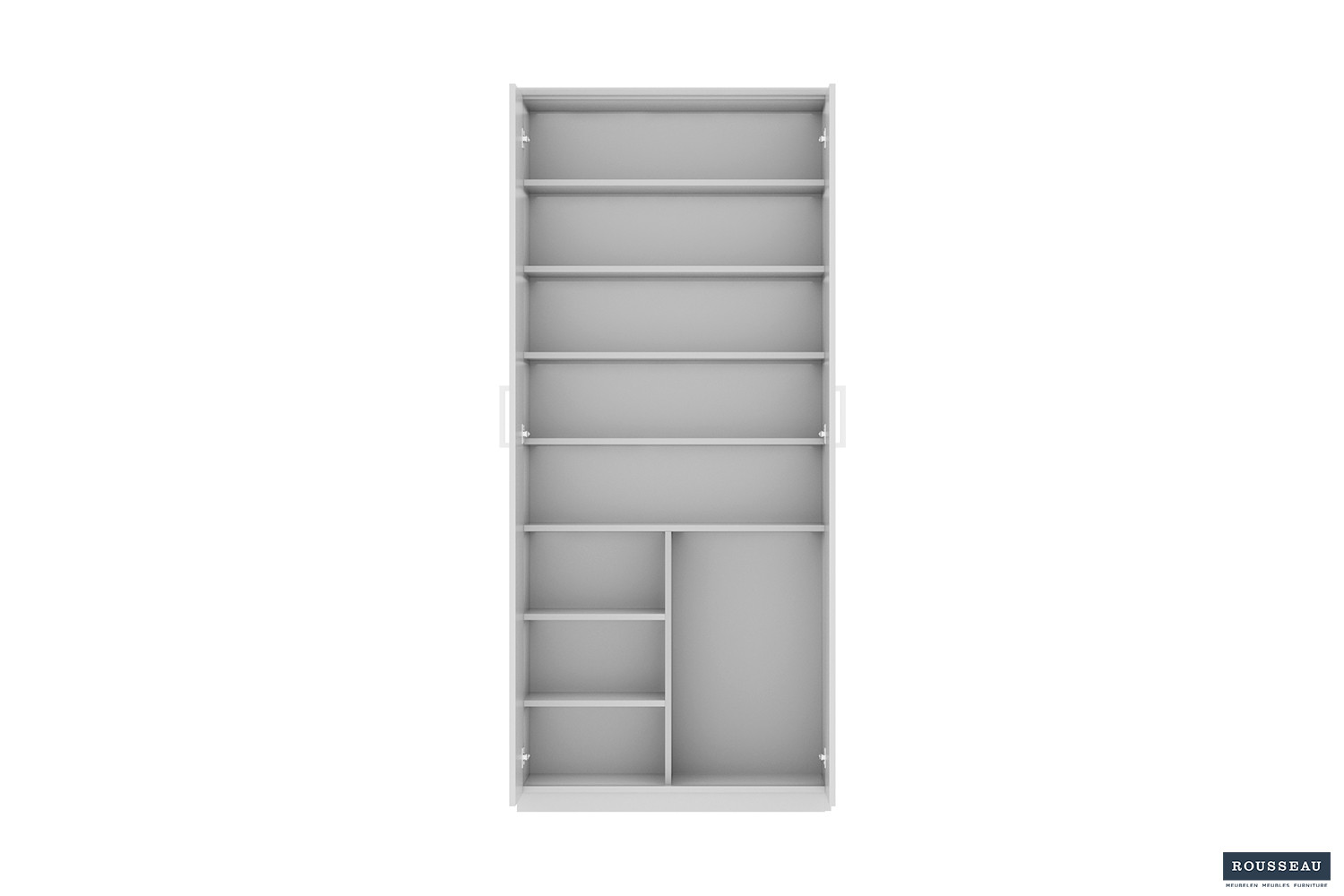 Schoenenkast Goollella Wit 80 cm - Afbeelding 5