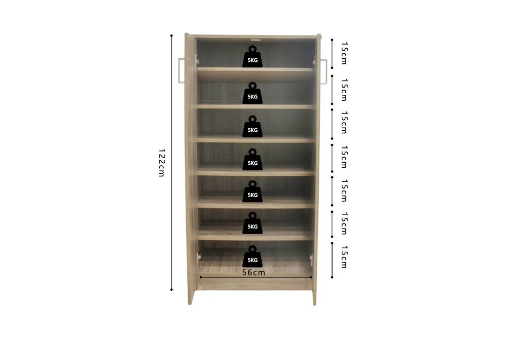 Schoenenkast Bilto 60 cm - Afbeelding 9
