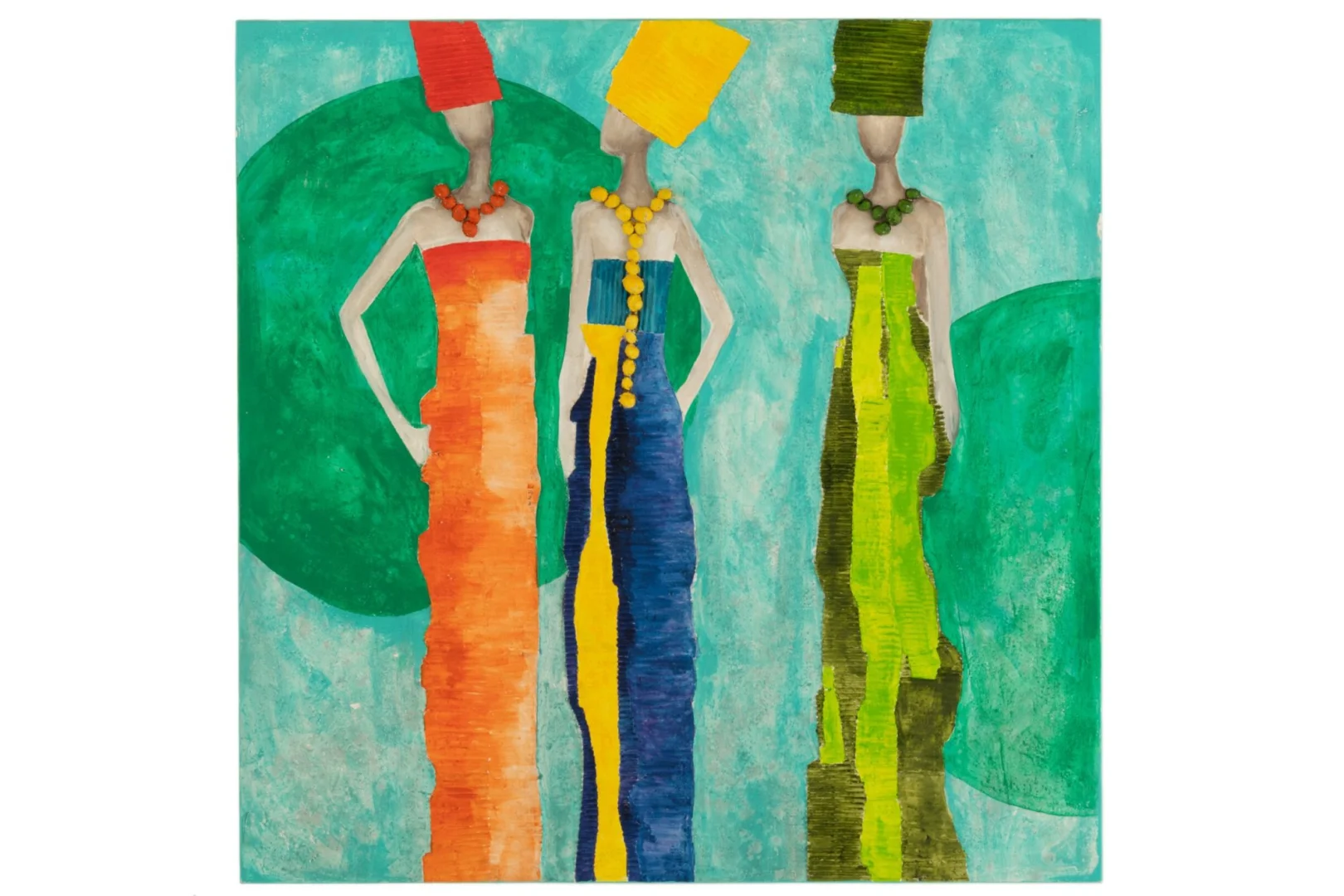 Schilderij Wageningen Meerkleurig - Afbeelding 3