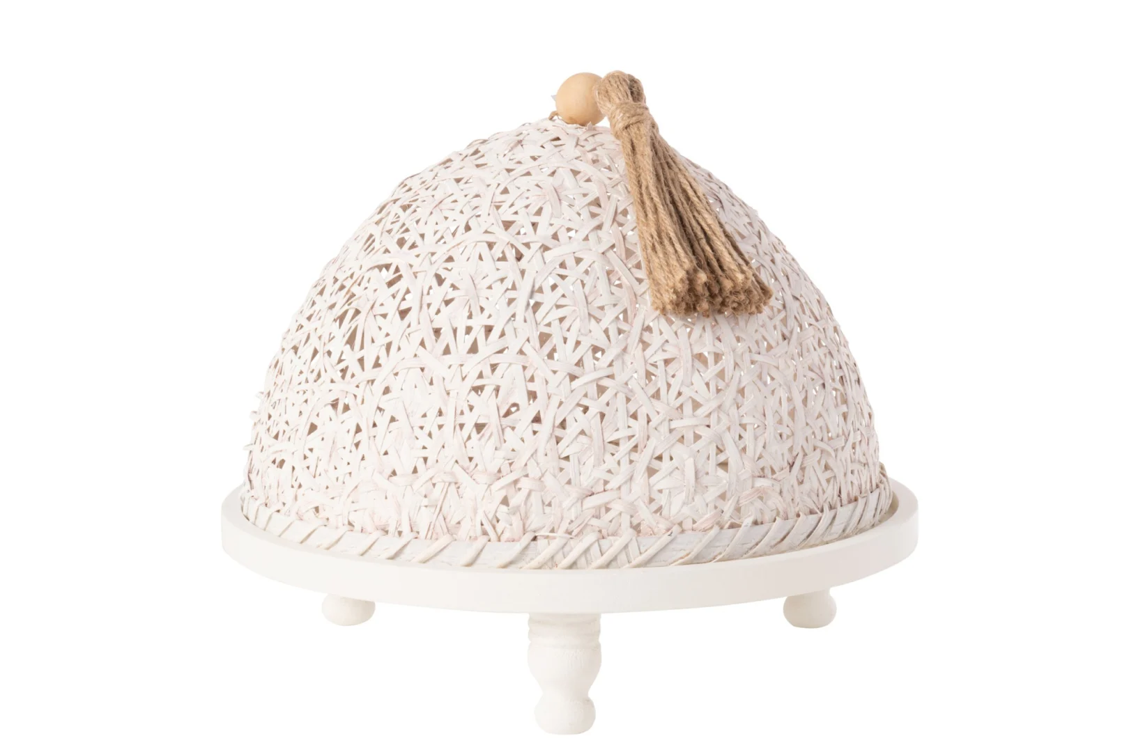 Woonaccessoire Nunsio Hout Wit - Afbeelding 4