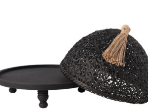 Woonaccessoire Baastek Hout Zwart