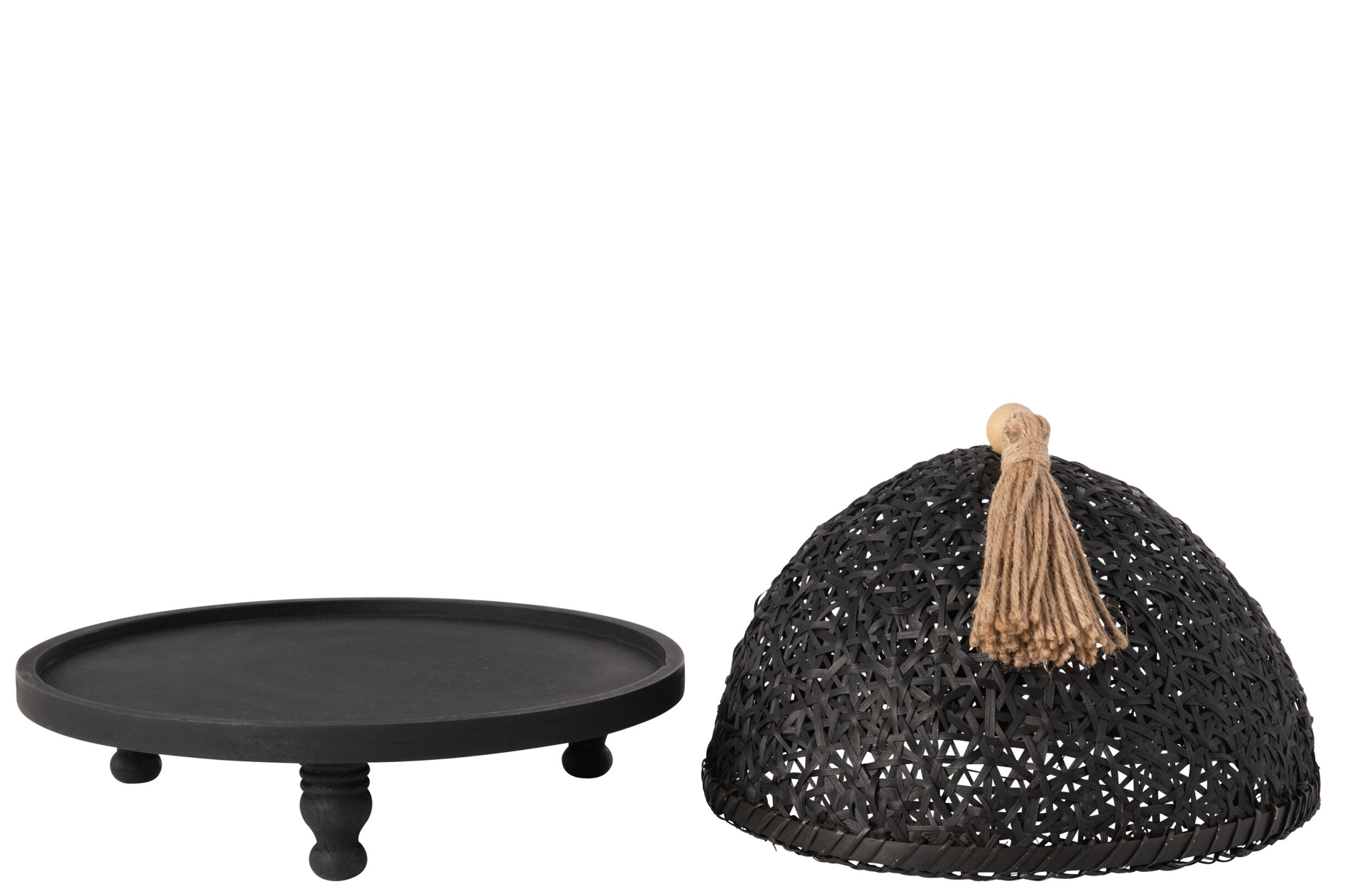 Woonaccessoire Baastek Hout Zwart - Afbeelding 2