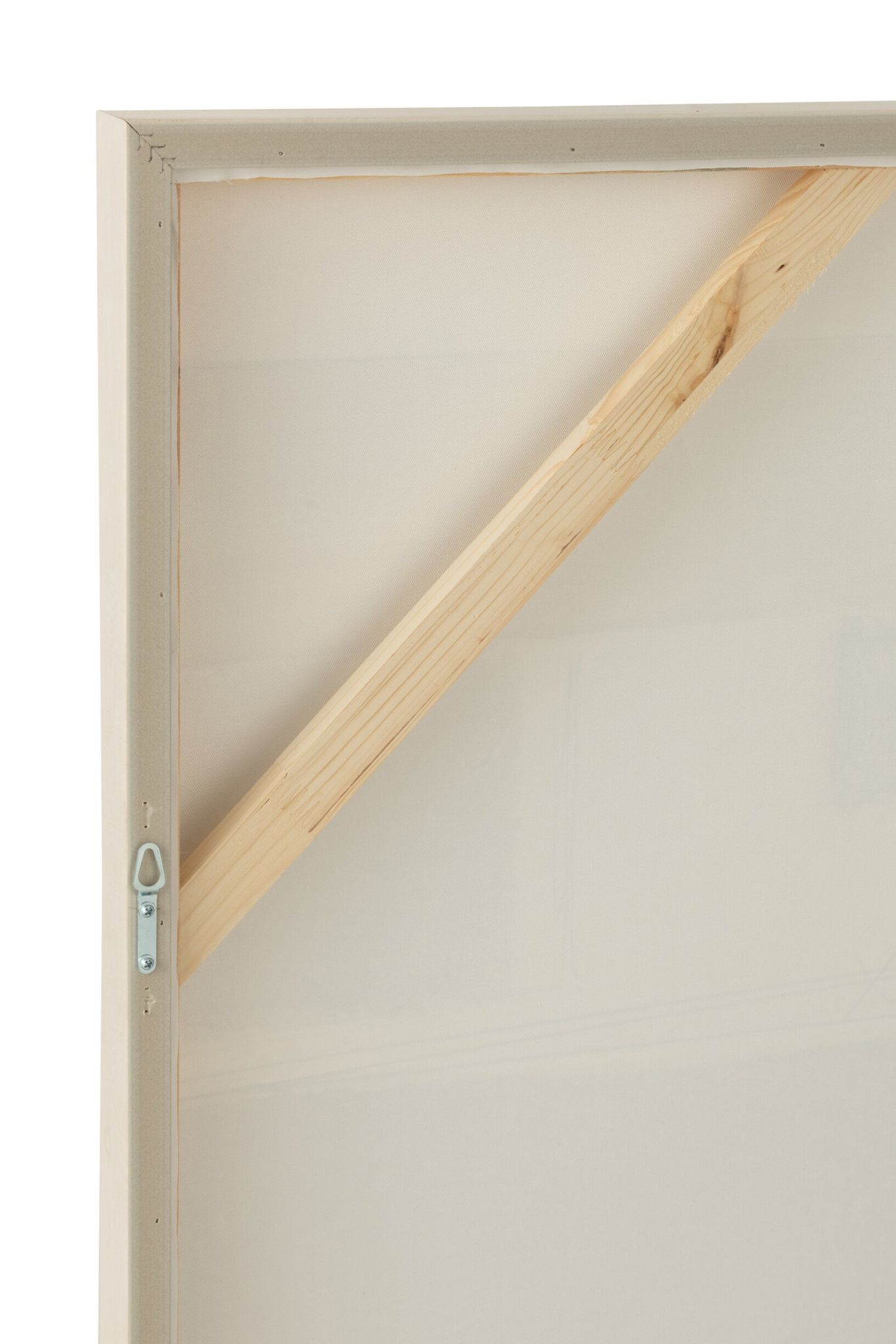 Schilderij Slaukesta Wit - Afbeelding 2
