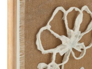 Wanddecoratie Gabura Naturel - Set van 2