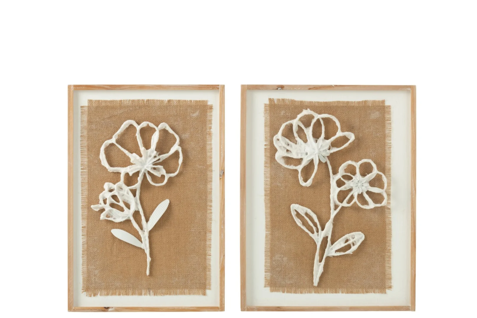 Wanddecoratie Gabura Naturel - Set van 2 - Afbeelding 3
