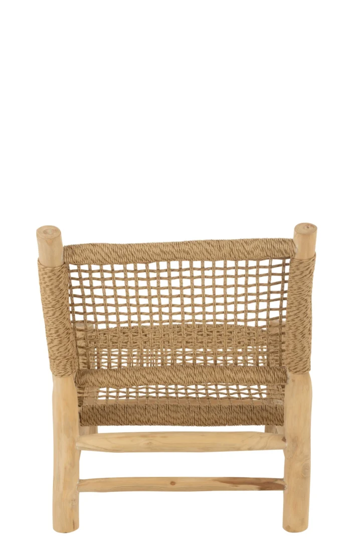 Bank Feso Teak Naturel - Afbeelding 3