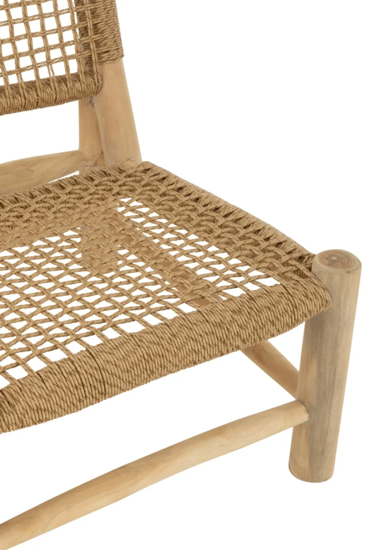 Bank Feso Teak Naturel - Afbeelding 5